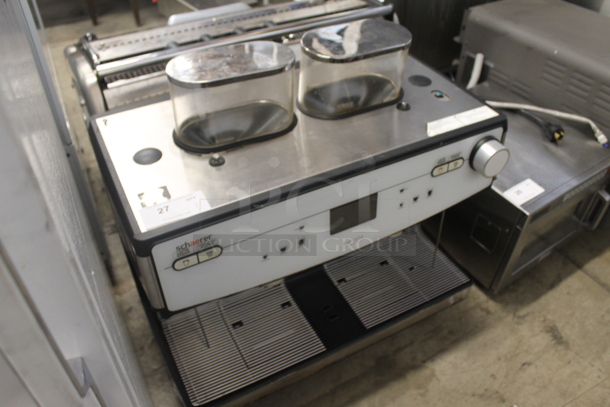 2018 Schaerer Barista Stainless Steel Commercial Countertop 2 Group Espresso Machine w/ 2 Steam Wands and 2 Hoppers. 208 Volts, 1 Phase. - Image 2 of 5