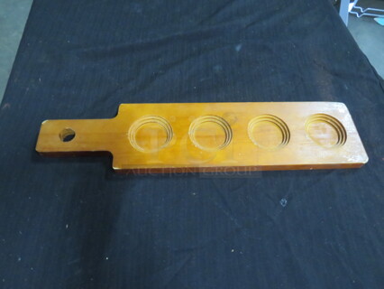 Wooden Flight Tray. 9XBID