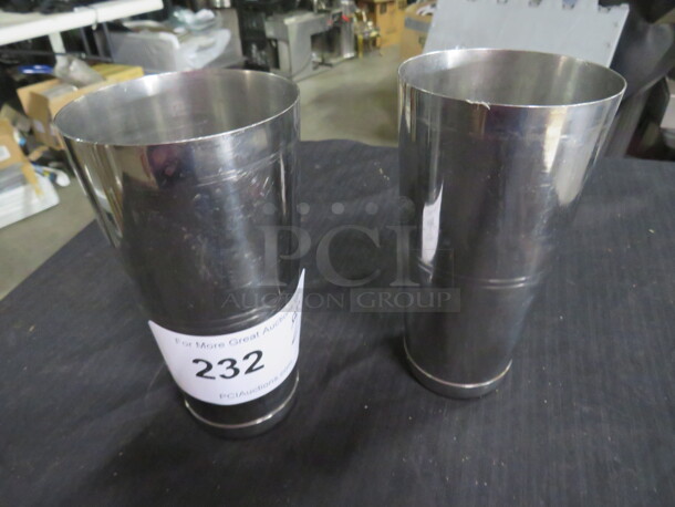 Stainless Steel Mixing Glass. 2XBID