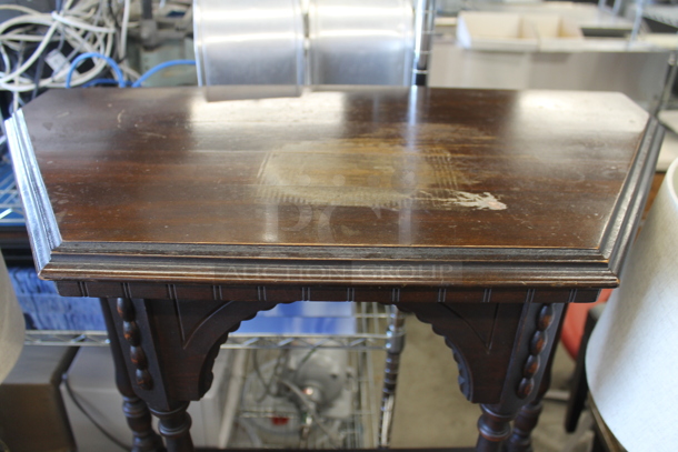 Wooden End Table. - Image 4 of 4