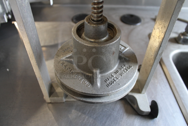 Nemco Metal Commercial Tuna Can Press. - Image 2 of 3