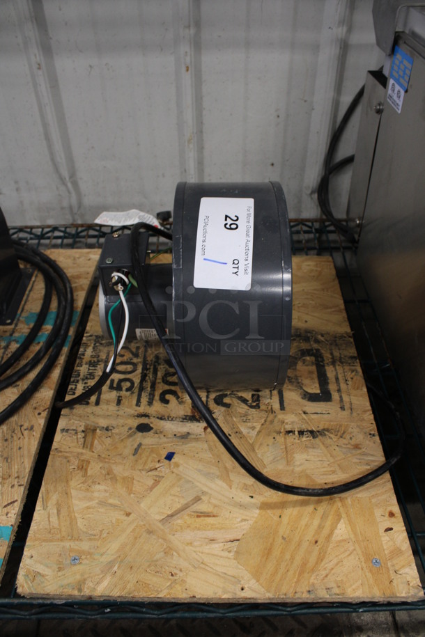 Dayton Model MG0824024171010 Metal Commercial Motor on Plywood Board. 115 Volts, 1 Phase. 12x6x9. Board: 14x21x0.5 - Image 2 of 4