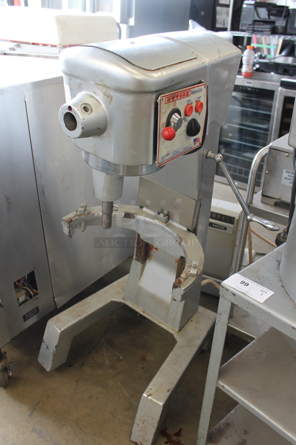 Hobart D 300T Metal Commercial Floor Style 30 Quart Planetary Dough Mixer w/ Attias Control Panel. 115 Volts, 1 Phase. Cannot Test Due To Cut Power Cord - Image 1 of 5