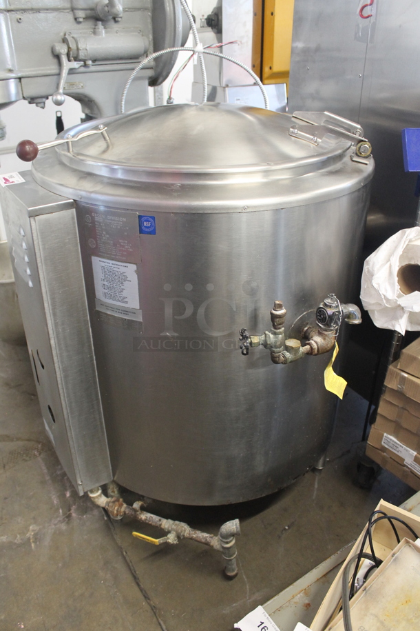 Groen AT/1-40 Stainless Steel Commercial Floor Style Propane Gas Powered 40 Gallon Steam Kettle. 85,000 BTU. - Image 5 of 7