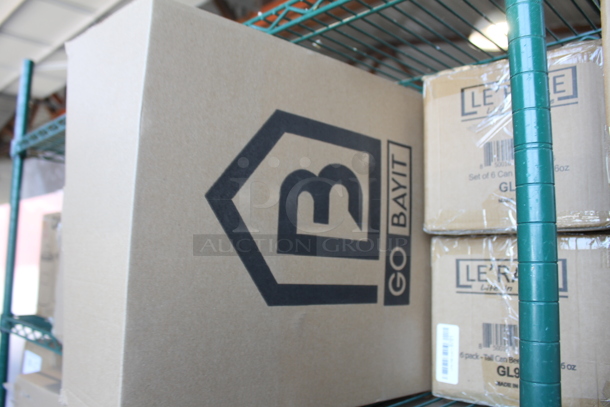 ALL ONE MONEY! Tier Lot of Various BRAND NEW SCRATCH AND DENT! Items Including Canister Set, Square Drinking Glass Sets, Le'raze Can Glasses - Image 4 of 6