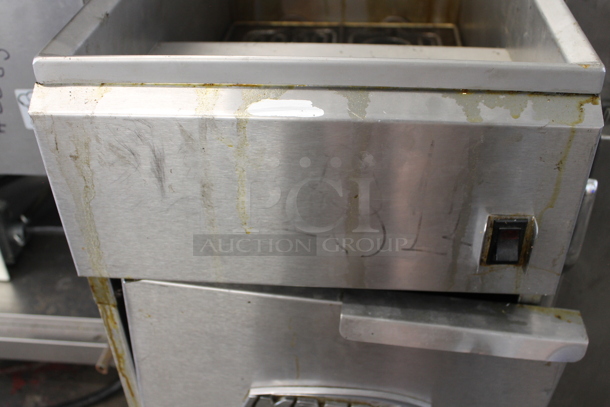 Imperial IFS-40-E Stainless Steel Commercial Electric Powered Deep Fat Fryer. 208 Volts, 3 Phase.  - Image 3 of 5