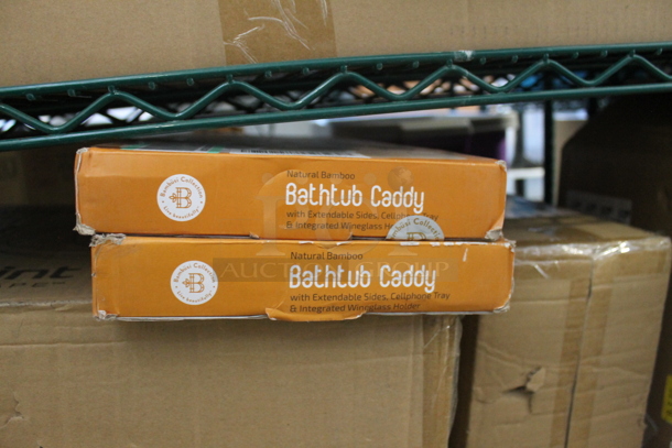 ALL ONE MONEY! Tier Lot of Various BRAND NEW SCRATCH AND DENT! Items Including 2 Bathtub Caddy, AllRest Foot Massager - Image 2 of 4