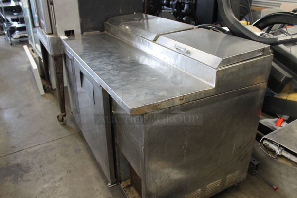 True TPP-60 Stainless Steel Commercial Pizza Prep Table. 115 Volts, 1 Phase. Tested and Powers On But Does Not Get Cold - Image 2 of 8