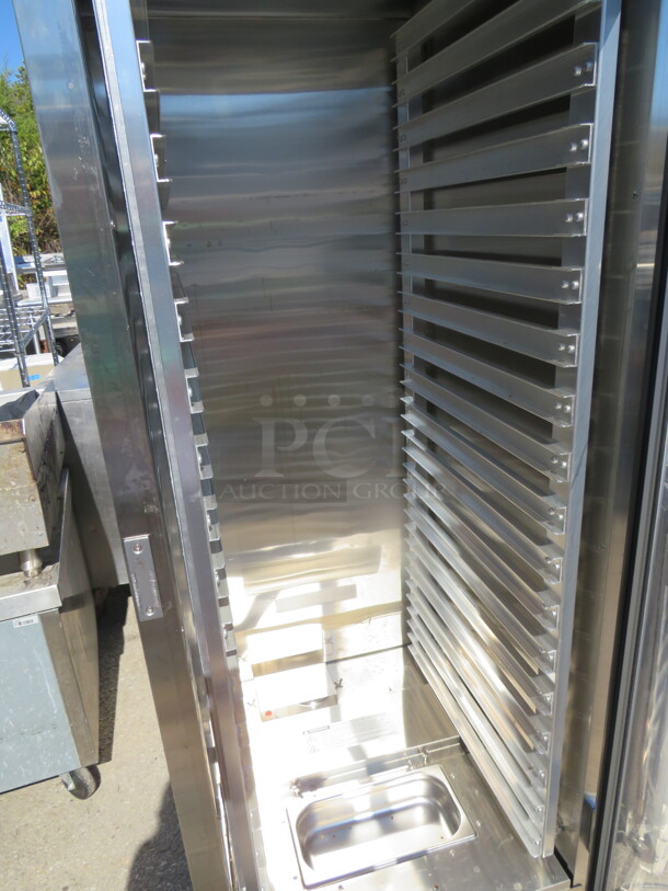 One Cook Rite 1 Door Insulated Proofing Cabinet On Casters. Model# ATHC-18-P. 120 Volt. 25X31X70 - Image 3 of 3