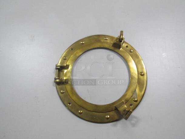 11 Inch Solid Brass Porthole.