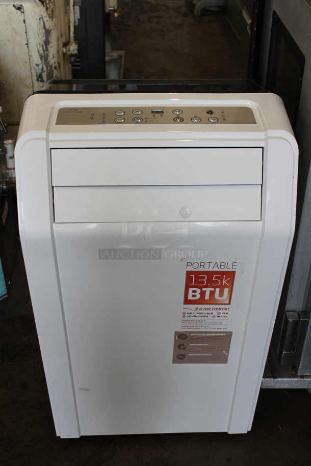 BRAND NEW SCRATCH AND DENT! Commercial Cool WPAC14R 13,500 BTU Portable 3-In-1 Air Conditioner / Dehumidifier / Fan. 115 Volts, 1 Phase. Tested and Working! - Image 1 of 5