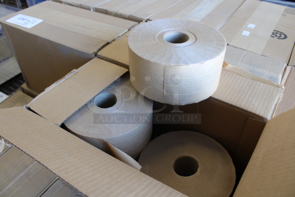 ALL ONE MONEY! PALLET LOT of 53 Boxes of Brown Box Tape Rolls. 6 Rolls Per Box.  - Image 2 of 5