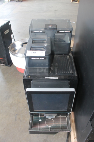 2020 Franke Verona Lamiere Spa Metal Commercial Countertop Automatic Espresso Machine. 250 Volts, 1 Phase.