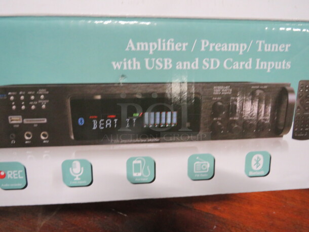 One NEW Technical Pro Amplifier. #H3502 - Image 2 of 3