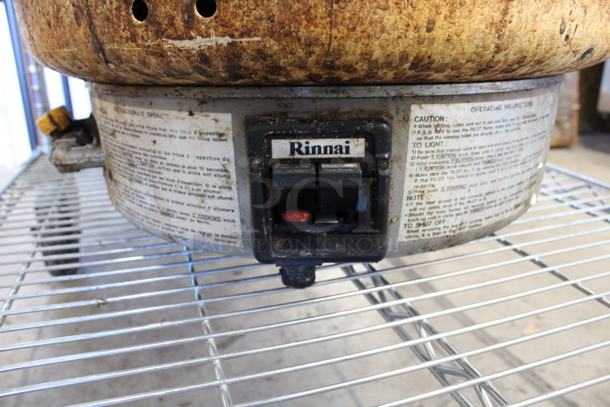 Rinnai Metal Countertop Gas Powered Rice Cooker on Burner. 24x20x16 - Image 5 of 6