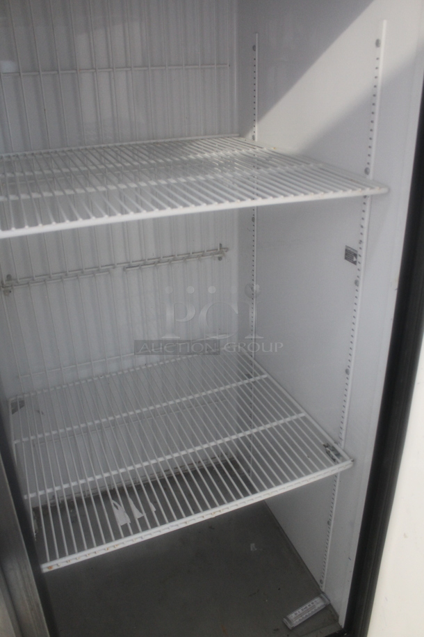 2013 True T-49F ENERGY STAR Stainless Steel Commercial Two Door Reach In Freezer w/ Poly Coated Racks. 115 Volts, 1 Phase. Tested and Working! - Image 4 of 5