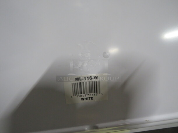 One NEW 18X11 GET White Melamine Platter. #ML-116-W. $47.72 - Image 2 of 2