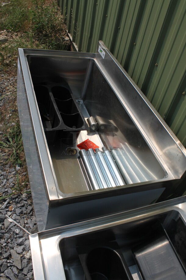 BRAND NEW SCRATCH AND DENT! Regency 600IB1836 Commercial Stainless Steel Underbar Ice Bin.  - Image 5 of 6