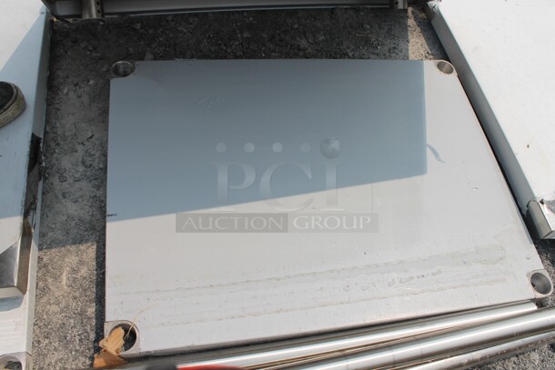 BRAND NEW SCRATCH AND DENT! Regency 600TS3036S Commercial Stainless Steel Disassembled Work Table With Undershelf And Legs. - Image 5 of 5