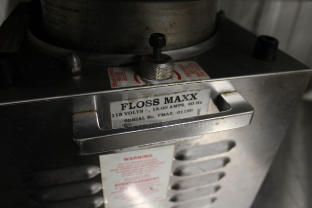 Gold Medal 3077 Floss Maxx Metal Commercial Countertop Candy Floss Cotton Candy Machine. 120 Volts, 1 Phase. Tested and Working! - Image 5 of 5