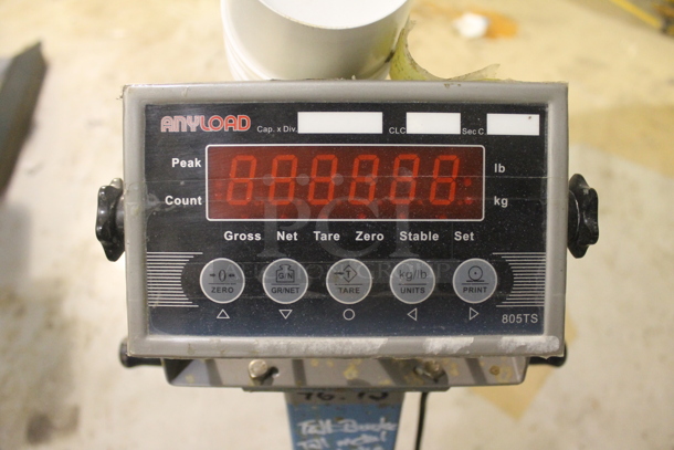 Anyload 805TS Metal Floor Style Scale.  - Image 4 of 4
