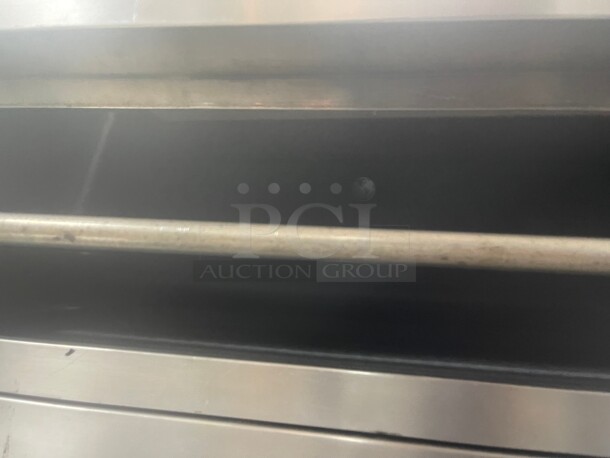 Fully Refurbished! Wolf  36 inch Manual Control Natural Gas Commercial Salamander Broiler - 30,000 BTU NSF Tested and Working! - Image 6 of 8