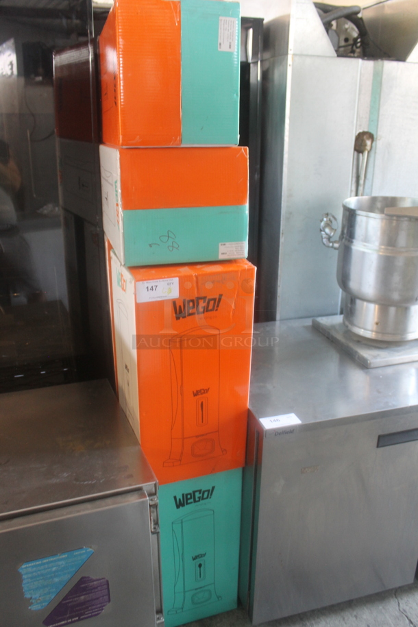 6 BRAND NEW IN BOX! WeGo 56101100 Plasticware Dispensers. 6 Times Your Bid! - Image 2 of 6