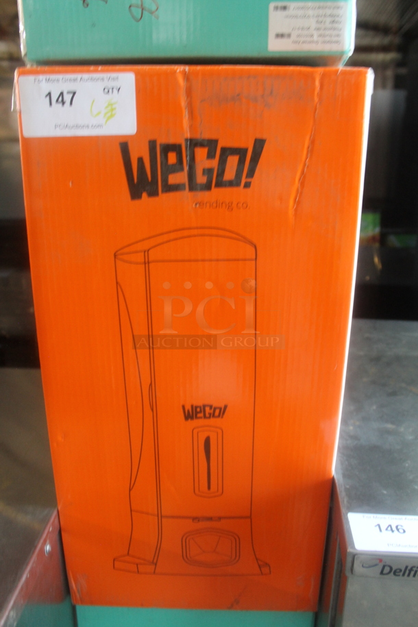 6 BRAND NEW IN BOX! WeGo 56101100 Plasticware Dispensers. 6 Times Your Bid! - Image 3 of 6