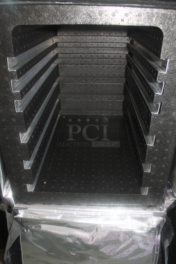 BRAND NEW! Rubbermaid ProServe Gray Front Load Insulated Food Carrying Case. - Image 4 of 5