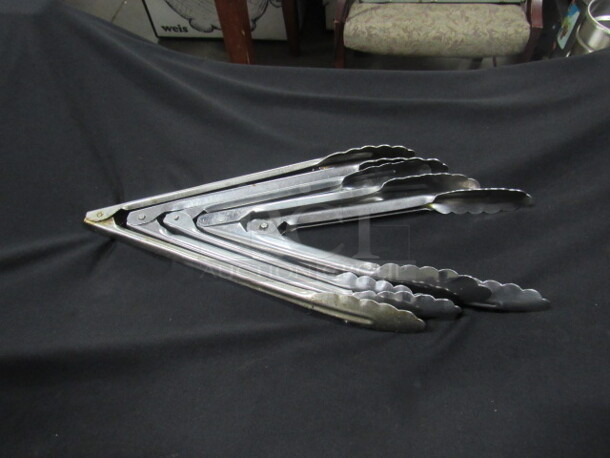 Assorted Stainless Steel Tong. 5XBID