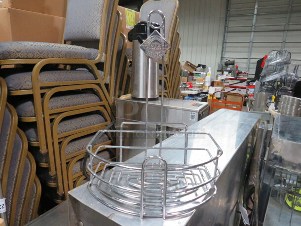 Tabasco Chrome Table Top  Condiment Caddy. 10XBID - Image 1 of 2