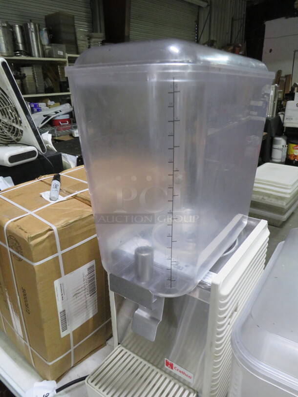 One Crathco Refrigerated Drink Dispenser With A 5 Gallon Bowl. Model# D15-4. 115 Volt. - Image 2 of 2