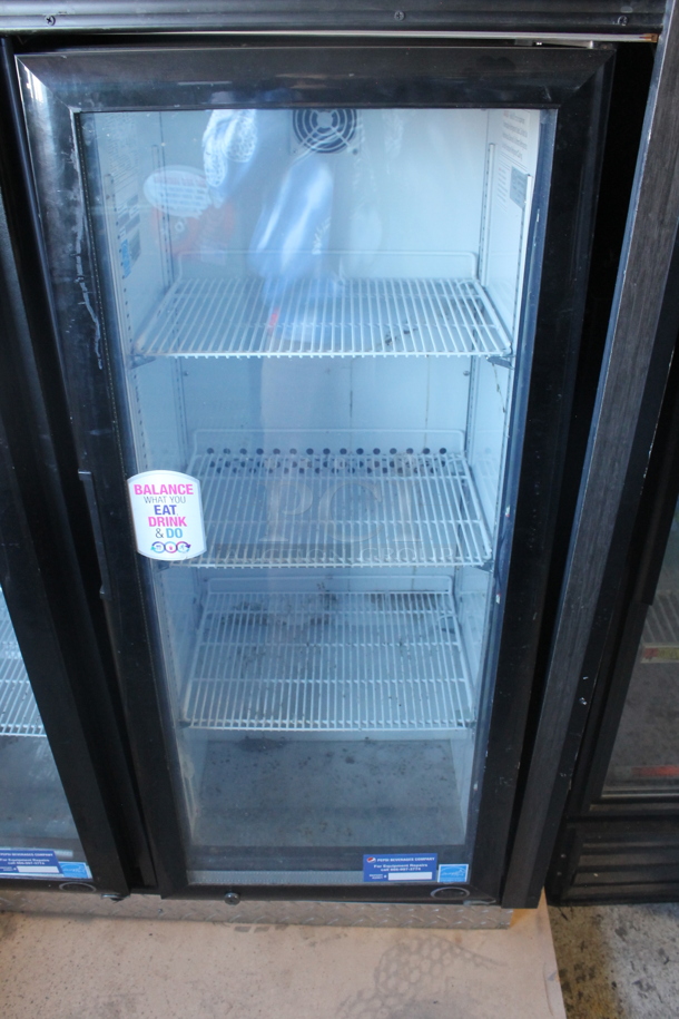 IDW G4-H0234B ENERGY STAR Metal Commercial 2 Door Reach In Cooler Merchandiser w/ Poly Coated Racks. 110-120 Volts, 1 Phase. Tested and Working! - Image 4 of 9