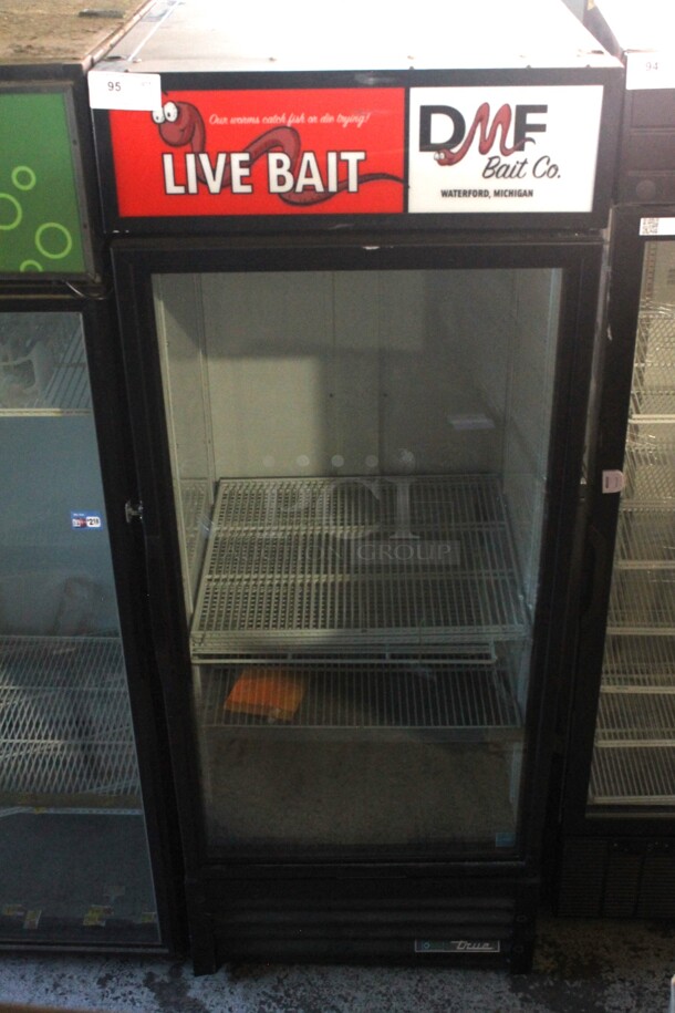 2018 True GDM-26-HC Metal Commercial Single Door Reach In Cooler Merchandiser w/ Poly Coated Racks. 115 Volts, 1 Phase. Tested and Working! - Image 1 of 4