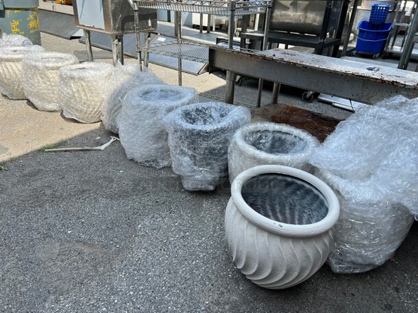 10 Poly Planter Pots. 13x13x15. 10 Times Your Bid! - Image 3 of 3