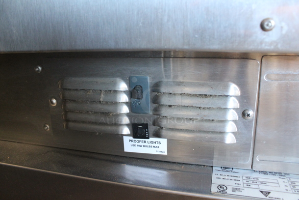 Duke TSC-6/18M M Stainless Steel Commercial Electric Powered Oven Proofer on Commercial Casters. 208 Volts, 3 Phase. - Image 7 of 9