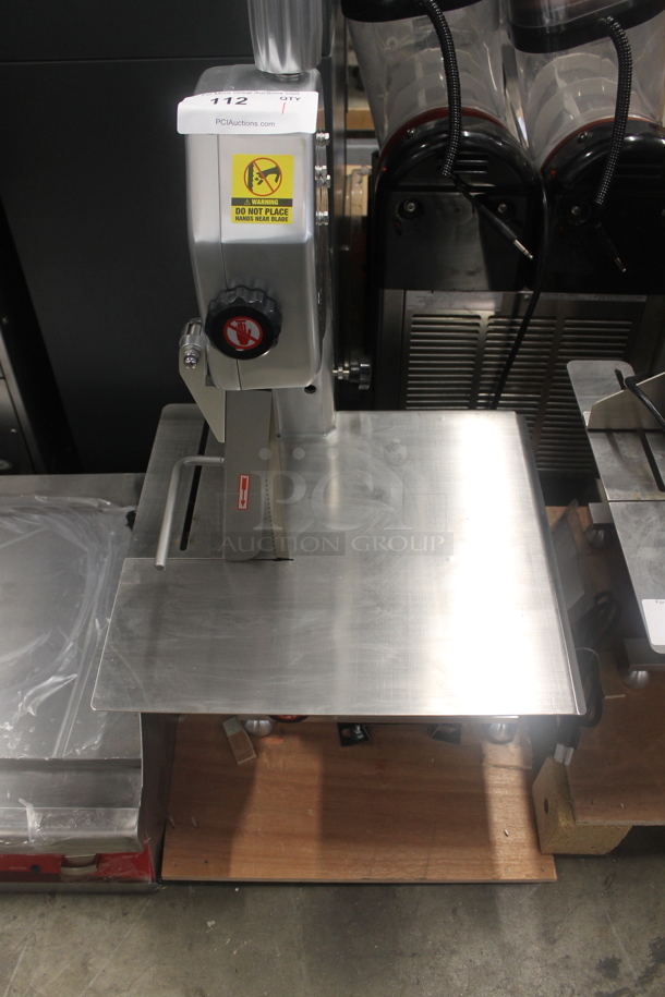 BRAND NEW! Backyard Pro MS-105175 554BSSW65AL Stainless Steel Commercial Countertop Meat Saw. 120 Volts, 1 Phase. Tested and Working! - Image 2 of 9