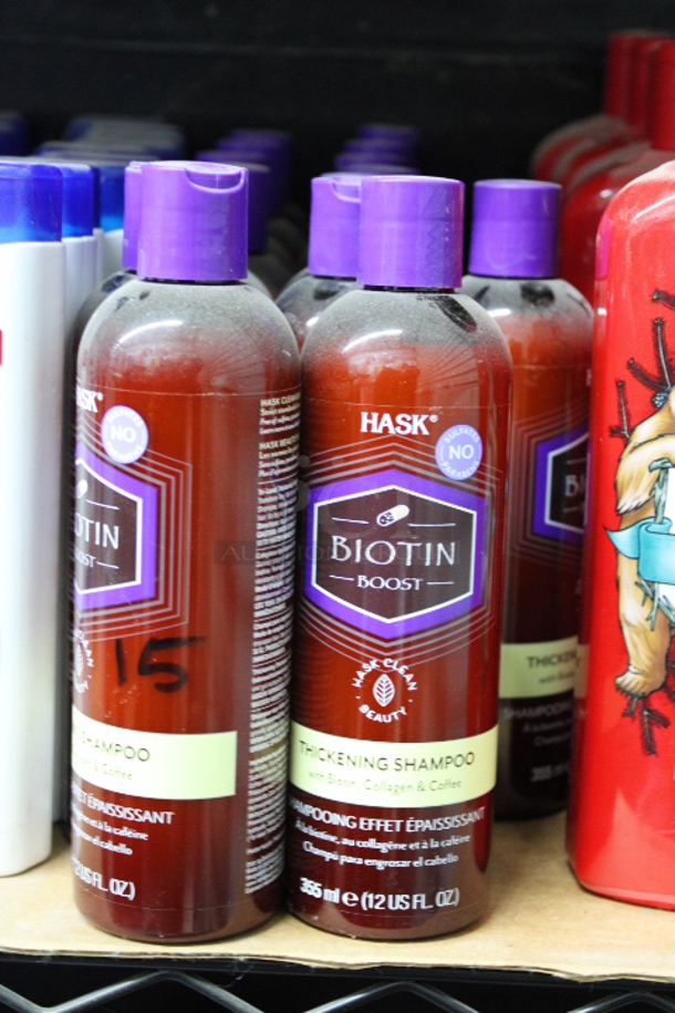 HASK Biotin Boost Thickening Shampoo (12 US FL OZ). 15x Your Bid. 