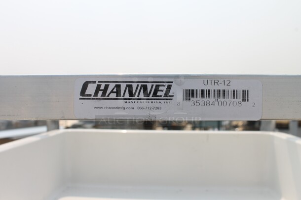 Channel UTR-12 Commercial Stainless Steel Mobile Sheet Pan Rack On Commercial Casters - Image 4 of 4