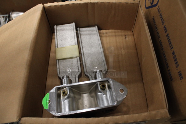 4 Boxes of T&S B-0509 Double Pedal Valve. 4.5x7x4. 4 Times Your Bid!