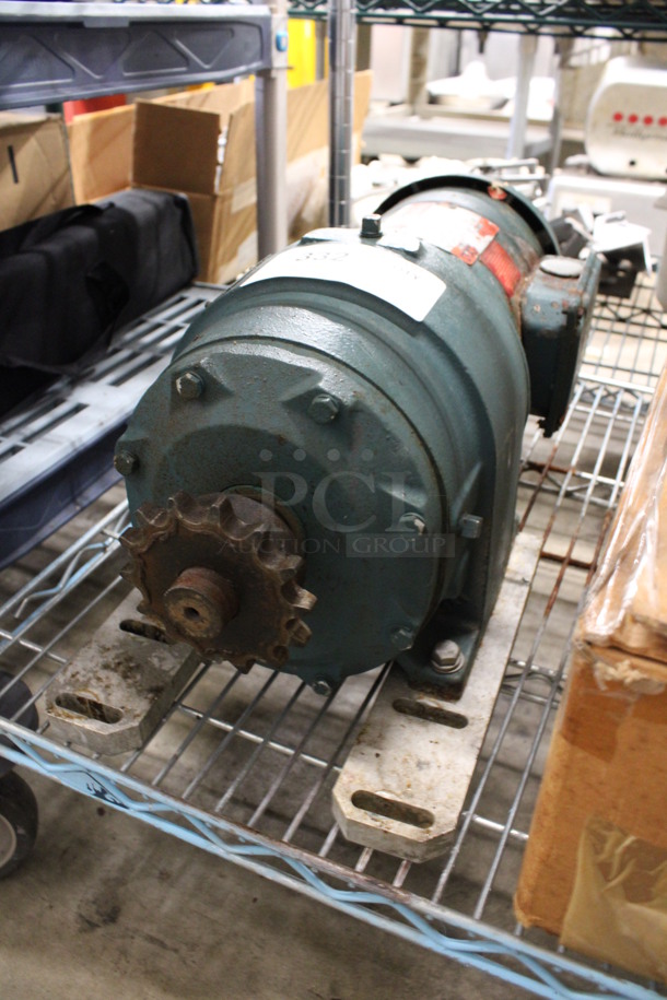 Reliance  Electric Motor. 115/230 Volts. 9.5x20x9