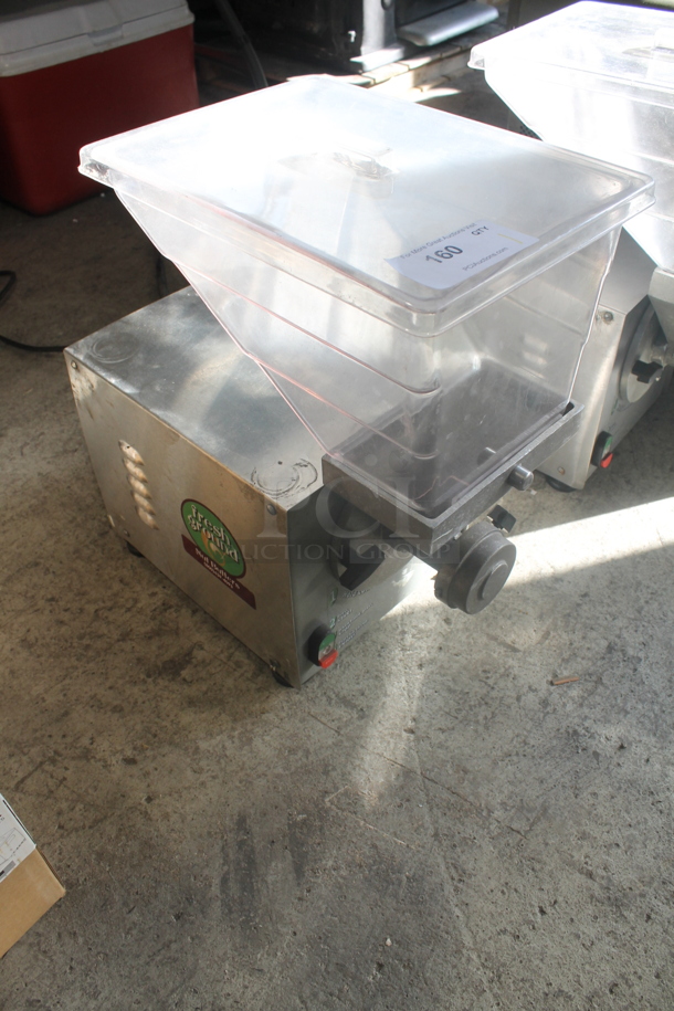 2015 Olde Tyme PN2 Commercial Stainless Steel Electric Countertop Nut Grinder. 115V, 1 Phase. Tested and Working! - Image 2 of 5