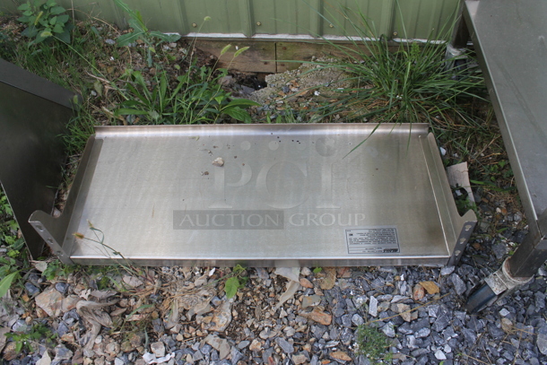 Eagle SWS1536-14/3 Stainless Steel Commercial Wall Mount Shelf. - Image 2 of 3