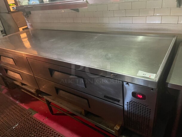 Working! Turbo Air Commercial Chef Base 96x32x24NSF 115 Tested and Working! - Image 5 of 8