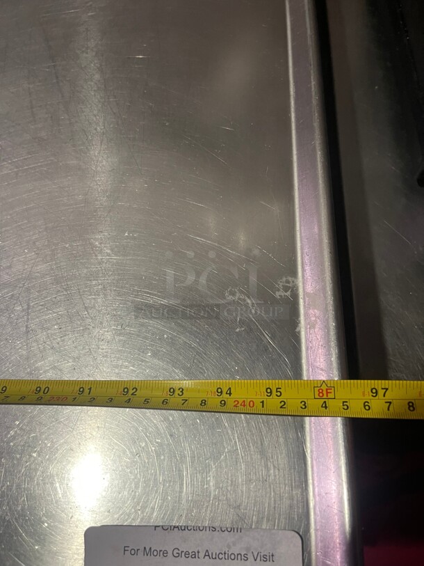 Working! Turbo Air Commercial Chef Base 96x32x24NSF 115 Tested and Working! - Image 6 of 8