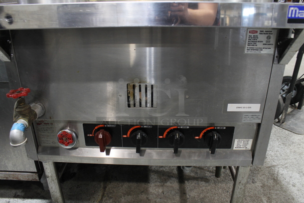 2018 Taiko MGS-DTLB Stainless Steel Commercial Natural Gas Powered Floor Style Soba Boodle Boiler. 119,000 BTU. - Image 2 of 5