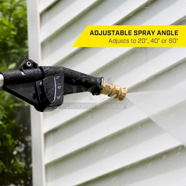 SurfaceMaxx Professional 18-ft 4200 PSI Pressure Washer Telescoping Wand With Harness - Image 7 of 12