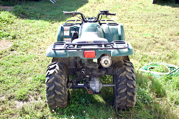 Yamaha Ultramatic Grizzly ATV, 2x4, With Steel Cargo Racks. RUNS & DRIVES GREAT!!! Check out the video our Facebook Page: PCI Auctions West Coast - Image 5 of 9