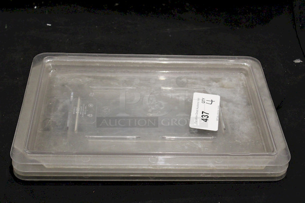 BAM! Cambro 1218CCW135 Camwear 18" x 12" Clear Food Storage Box Flat Lid
4x Your Bid
 - Image 4 of 5