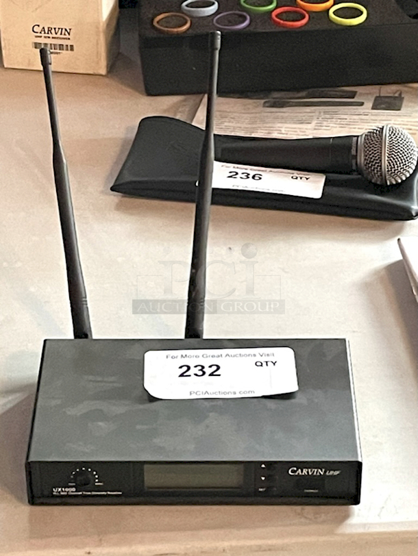 Carvin UX1000 PLL 960 Channel True Diversity Receiver - Image 2 of 7